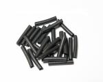 Universelle Gummitüllen Ø 2,5 x 25 mm schwarz, 25er Pack